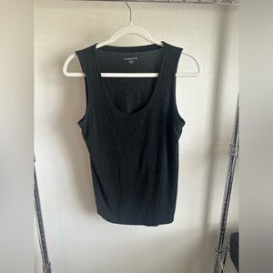 EILEEN FISHER Black Sleeveless Top.